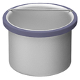 Satin Smooth Empty Metal Can 18oz 