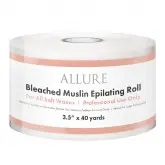 Allure Bleached Muslin Epilating Roll 3.5" x 40yd