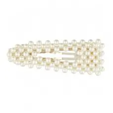 Allure Pearl Hair Clip Triangle Cut-Out