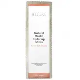 Allure Natural Muslin Epilating Strips 100pk - Large