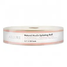 Allure Natural Muslin Epilating Roll 2.5" x 100yd