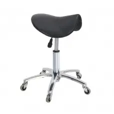 Allure Saddle Stool Black