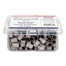 Americanails Zebra Medium Sanding Bands 100pc