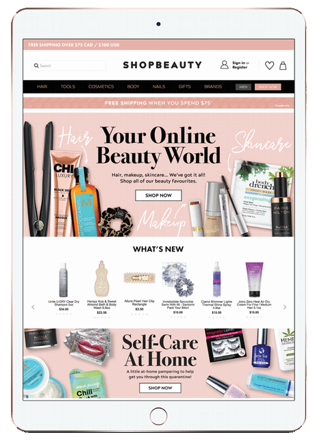 ShopbeautyIpad